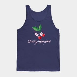 Cherry Blossom,Cherrylicious,Cherry fruit Tank Top